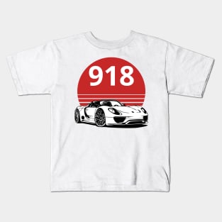 porsche 918 spyder Kids T-Shirt